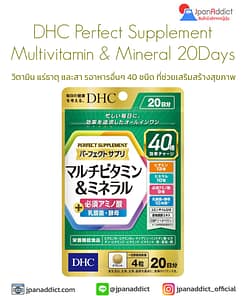 DHC Perfect Supplement Multi Vitamins & Mineral 20 Days